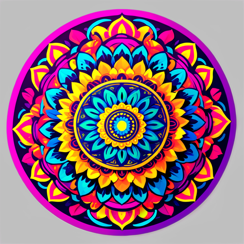 Unlock Inner Calm: The Stunning Mandala Design that Will Captivate Your Senses!