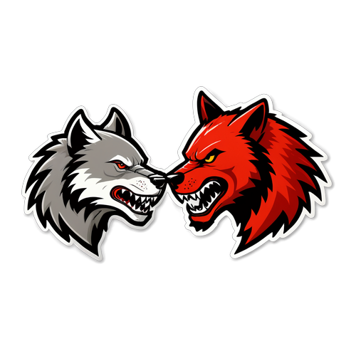 Stiker Serigala dan Iblis Merah: Wolves vs Man Utd