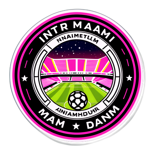 Sticker ya Usiku wa Mechi wa Inter Miami