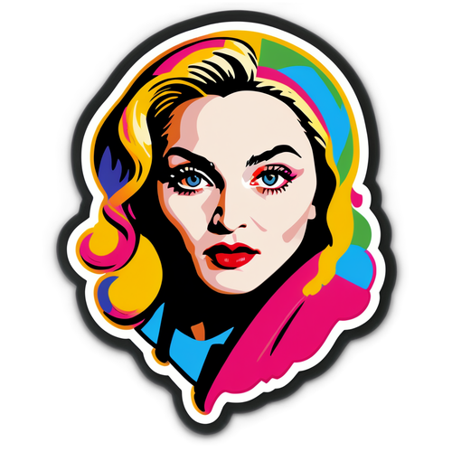 Madonna Stílusa Újraéled! Fedezd Fel az Ikonikus Sticker Terveket, Amik Megállítanak az Utadon!