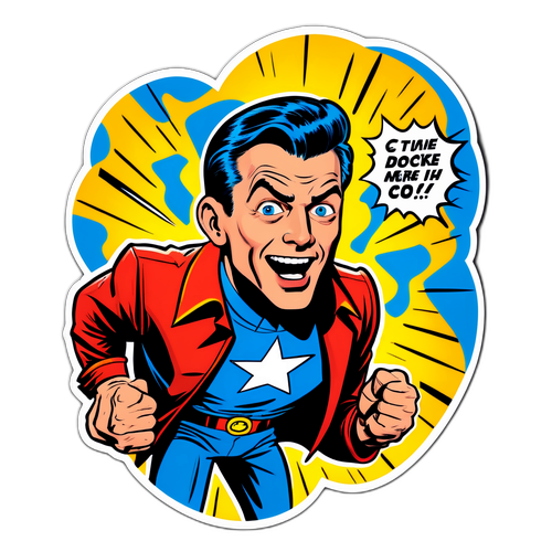 Sam Merrill sa Vintage Comic Book Style