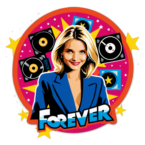 Cameron Diaz i retro 90'erne