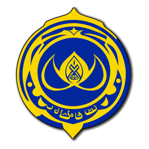 Sticker Kemegahan Al-Nassr FC: Warna Cerah dan Semangat Penggemar yang Menggetarkan!