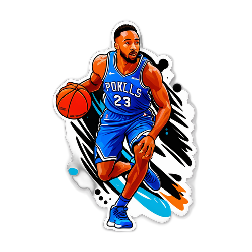 Magandang sticker ni Norman Powell
