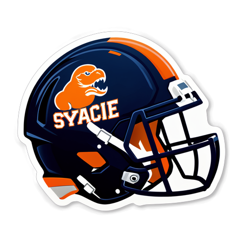 Unleashing the Power: Syracuse Football's "Orange on the Rise" Sticker That Every Fan Needs!