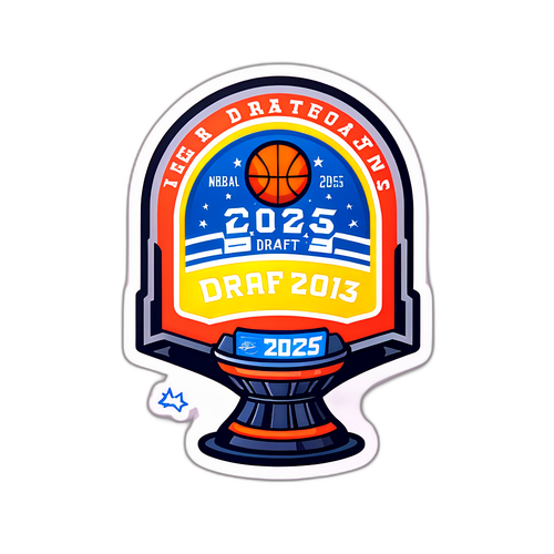 Sticker del NBA Draft 2025