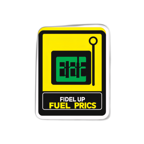 Magandang Disenyo ng Sticker sa Pagtataas ng Presyo ng Gasolina