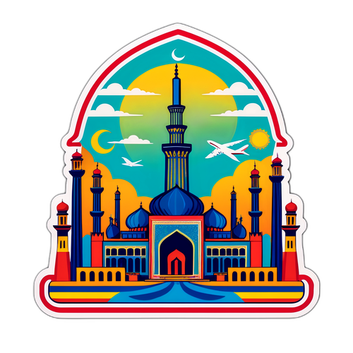 Bold Persian Cultural Sticker