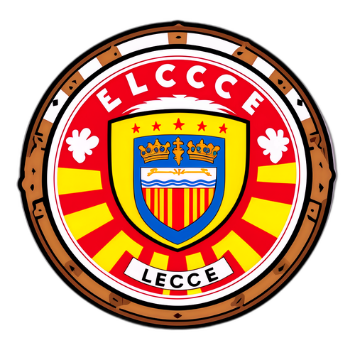 สติกเกอร์แฟนพันธุ์แท้ Lecce