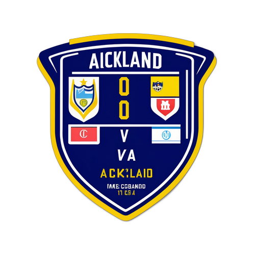 Sticker pentru Auckland City vs Boca Juniors