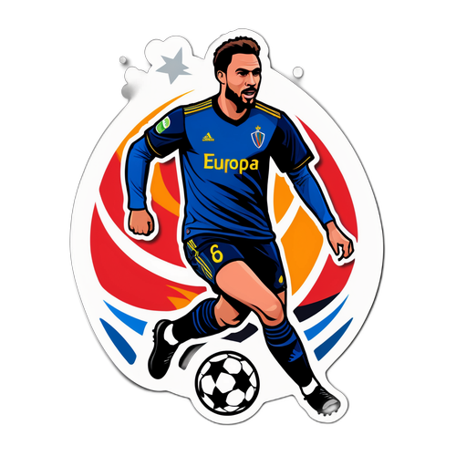 Stiker Semangat Liga Europa