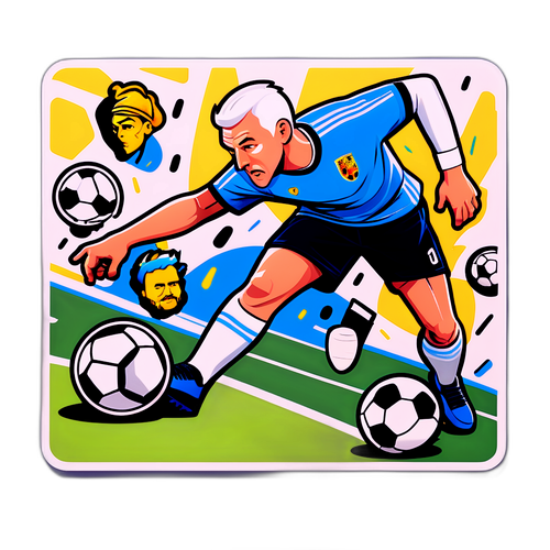 Actionfylt scene med Arne Slot