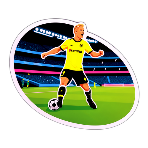 Øjeblikke fra en live fodboldkamp