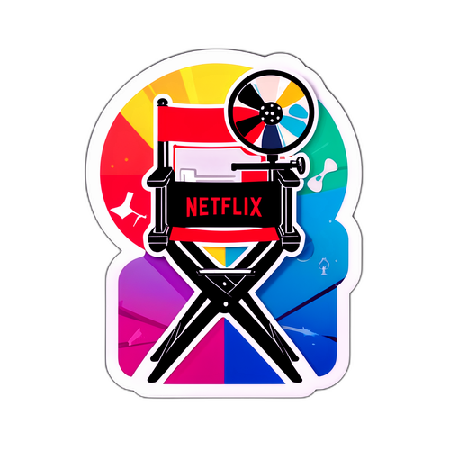 Netflix Cinema Vibes Sticker