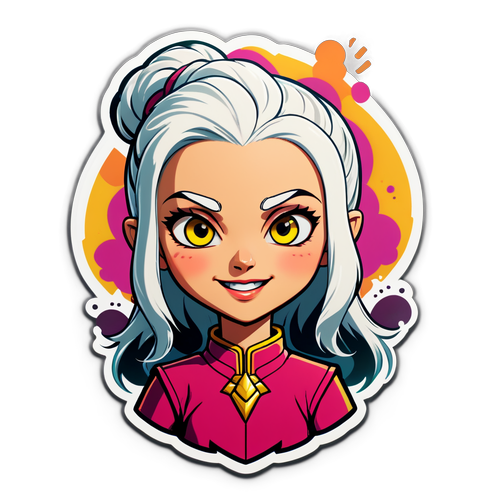 Sticker z postacią Gozdyra