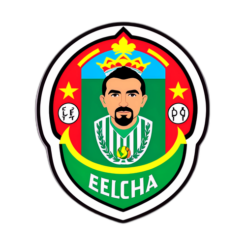 Elche - Betis Mérkőzés Emléktárcsája