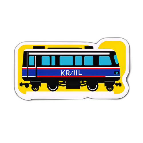 Stiker Jadwal KRL Minimalis