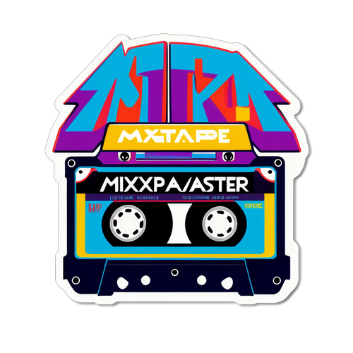 Mixtape Master: Odkryj Retro Designerski Hit, Który Przeniesie Cię w Lata 80. i 90.!