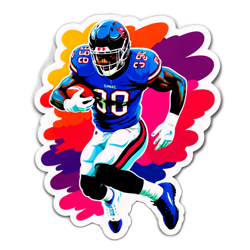 Dynamic Action Shot of Deebo Samuel