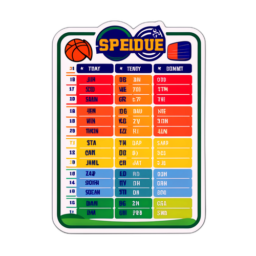 Propesyonal na Iskedyul ng Palakasan