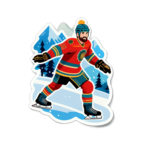 Роман Костомаров на льду в движении