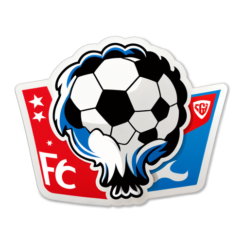 FC Köln gegen Hertha BSC: Maskottchen Sticker