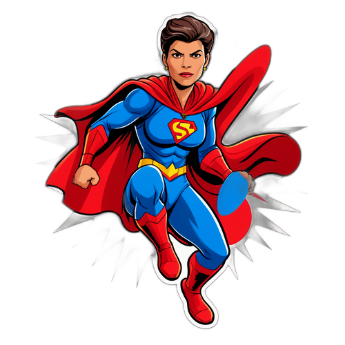 Sahra Wagenknecht som superhjälte