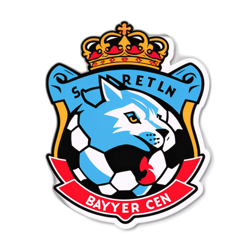 Sticker Tema Bolasepak: Rivaliti Manchester City dan Bayer Leverkusen