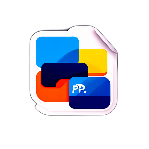 Modernong Sticker ng PayPal