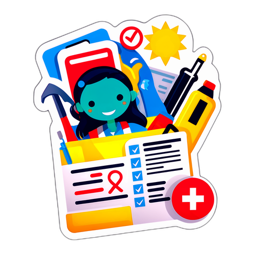 灾害预防与减灾知识贴纸