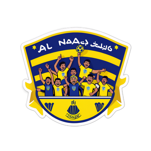 En hejarop av Al Nassr-fans