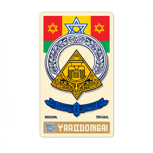 Sticker cu lei moldovenesc și shekeli israelieni