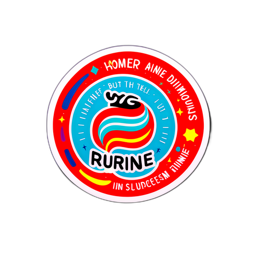 Adesivo Ispirazionale di Holger Rune