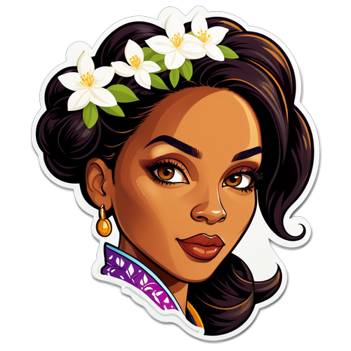 Unstoppable Progress: Celebrate Jasmine Crockett's Activism with This Symbolic Sticker!