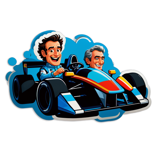 De Verbazingwekkende Piastri en Norris: Een Cartoon Avontuur in de Formule 1!