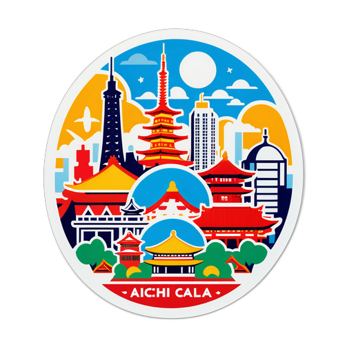 多文化交流を強調した愛知万博のアイコン的建物