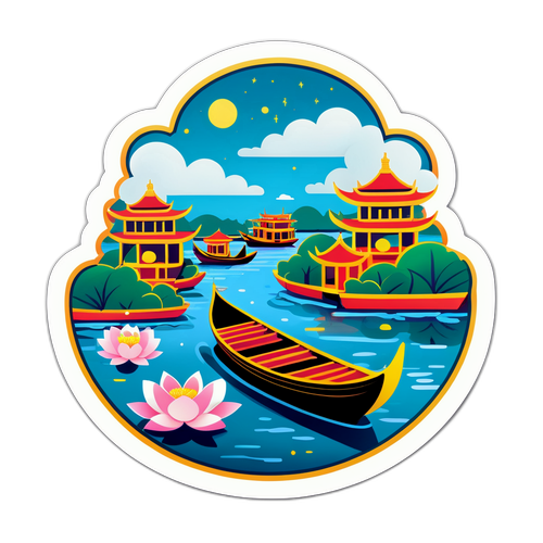 Nhãn dán Kênh Đào Phù Nam Techo