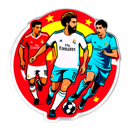 Intensivt Fodboldmatch: Girona mod Real Madrid