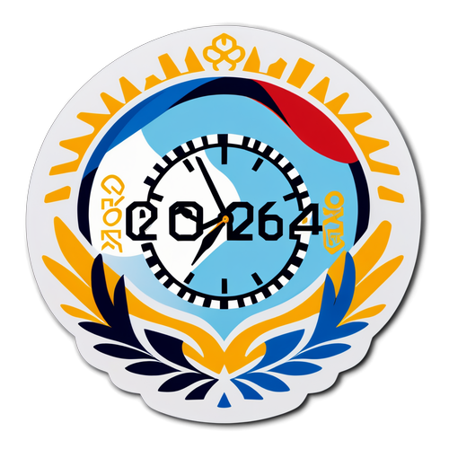 Comptez à Rebours pour la Gloire: L'Horloge Éblouissante des JO 2024 Qui Déchaîne l'Excitation!