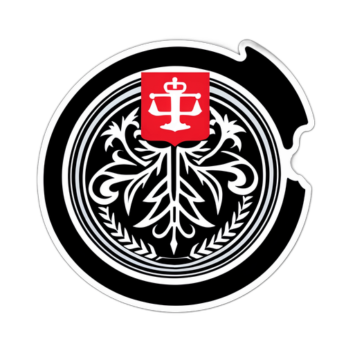 UBS Minimalist Sticker Tasarımı