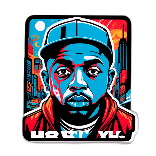 HOV1 Urban Konst Sticker
