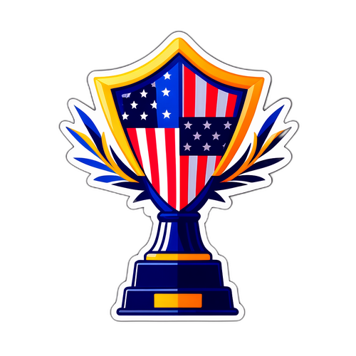 Championatstrofé med stjärnor och ränder