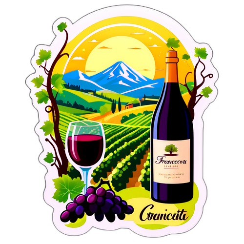 Schitterend wijnlandschap van Franciacorta