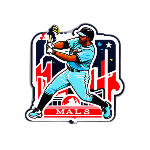 MLB直播精華貼紙設計