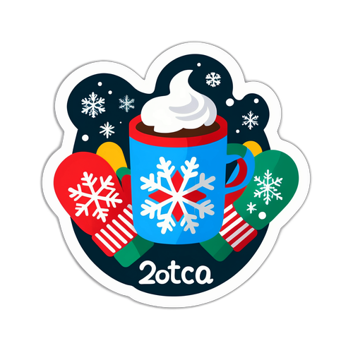 Stiker Perayaan Bulan Desember 2025