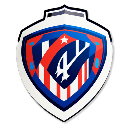 Grafisk Revolusjon: Atlético Madrid's Emblem Får Liv med Farger og Energi!