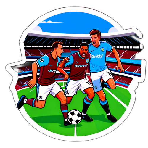 מדבקה מרגשת של 'מן יונייטד נגד ווסטהאם'