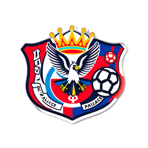 水晶宮與熱刺比賽貼紙設計