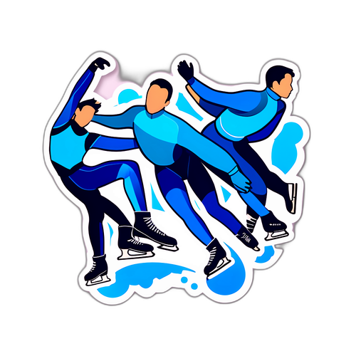 남자 피겨 스케이팅의 아름다움