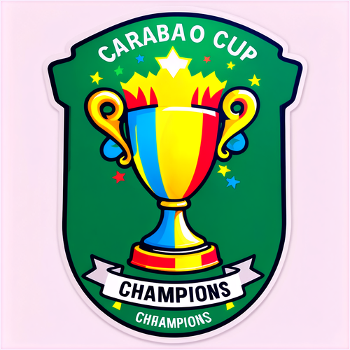 Sticker Piala Carabao Juara